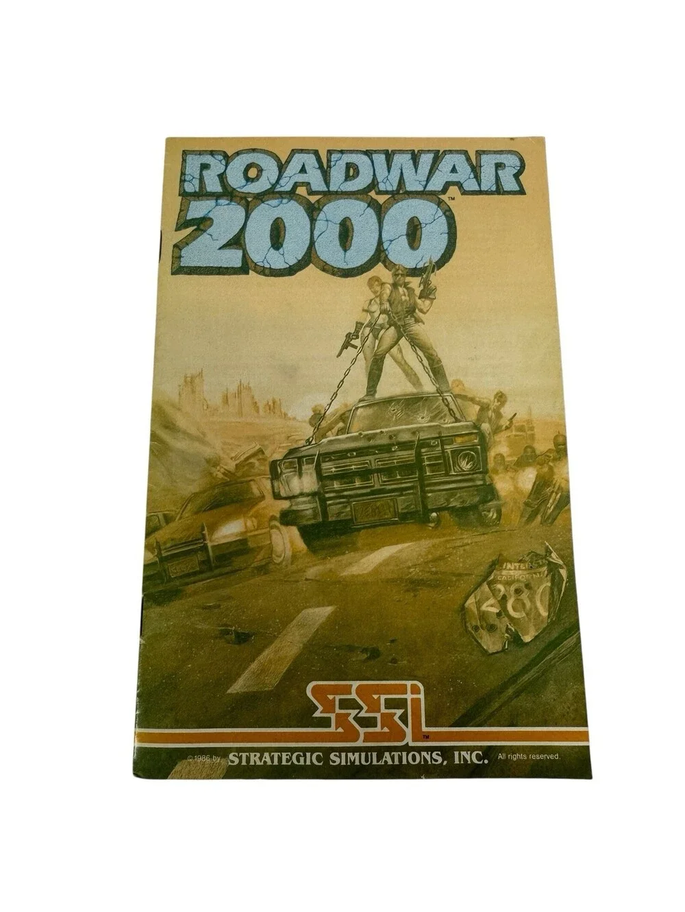 SSI Computer Game Roadwar 2000 (Apple II 5 1/4